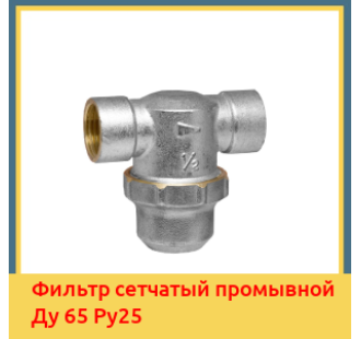 Фильтр сетчатый промывной Ду 65 Ру25 в Шымкенте